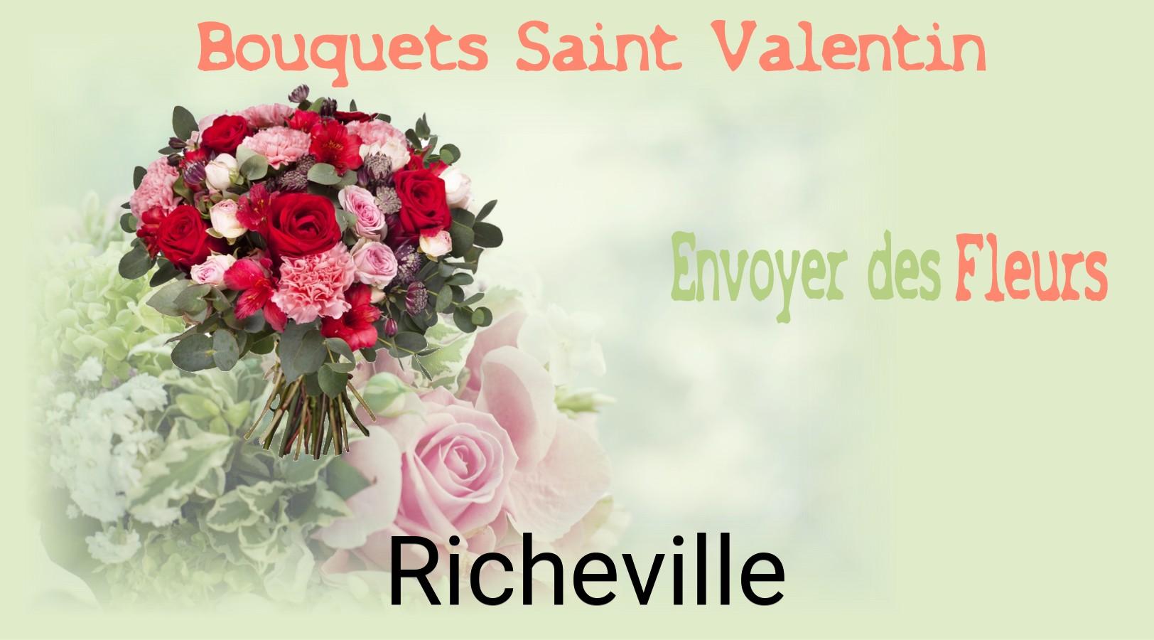 Roses de Saint-Valentin livrées à Richeville